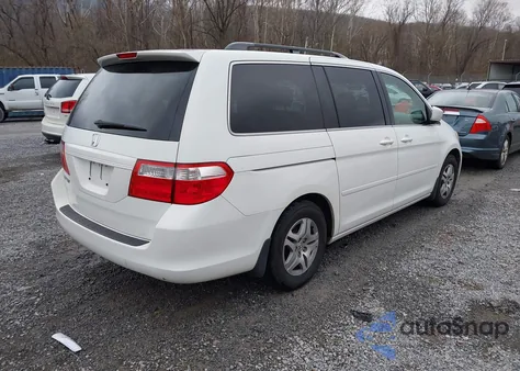 2006 Honda Odyssey Ex-L z USA, uszkodzony, nr VIN 5FNRL38676B403492